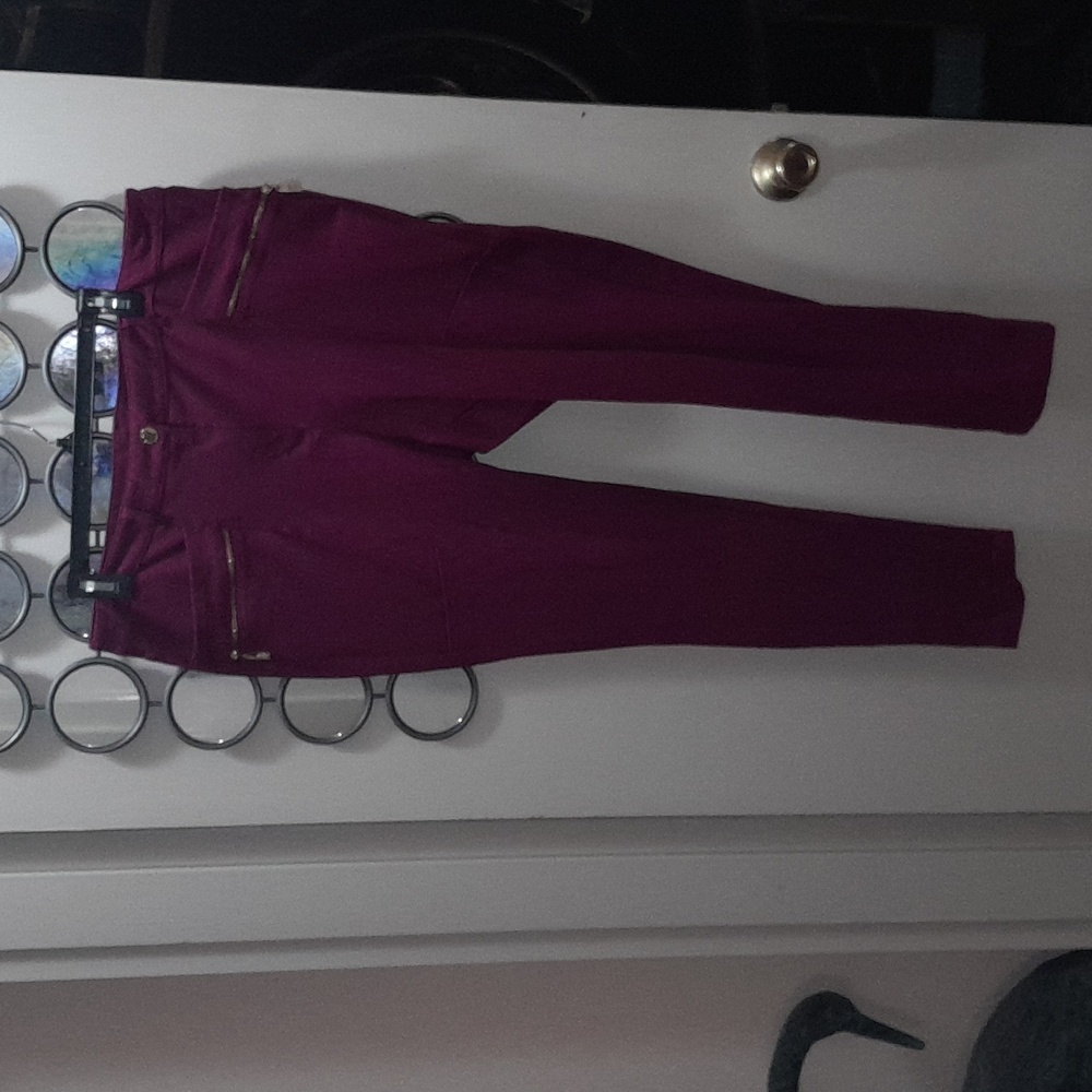 🌺ANN KLEIN MAGENTA STRETCH Pants